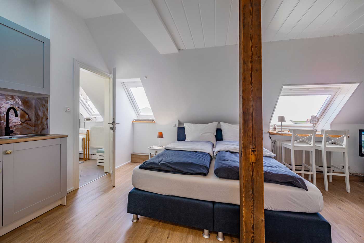 Zimmer in der Pension Hauschildt